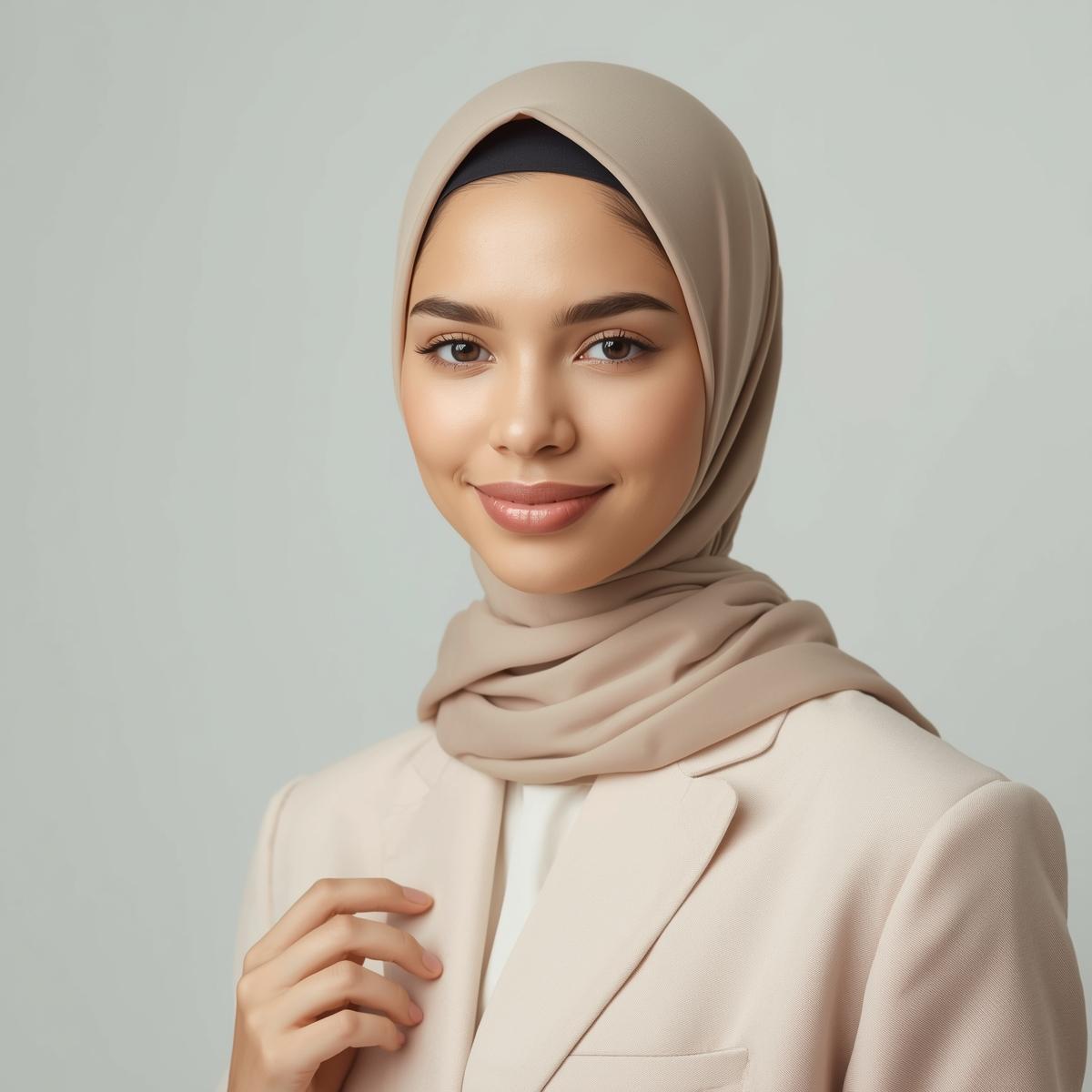 Irany Instant Ready Hijab with Niqab for Woman